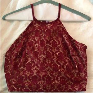 Red Lance Francesca’s New Top